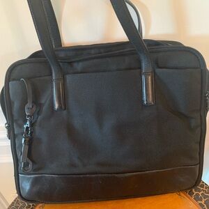 Tumi Black Laptop Bag with Durable Design